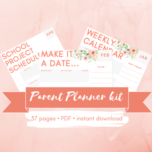 Parent Planner Kit 2020